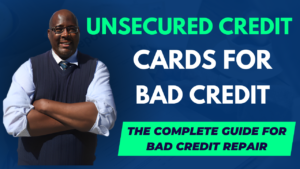 Houston Mcmiller, business credit specialist, discussing unsecured credit cards for bad credit